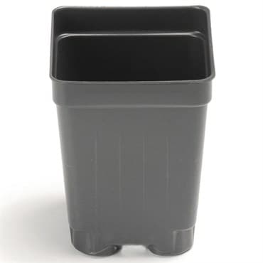 Landmark 03.00 Square Pot Deep Root Channel Black 800 Per Case 48 Cases Per Pallet