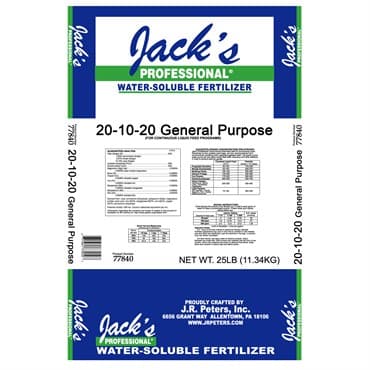 Jacks Prof General Purpose 20-10-20 25Lb (80/Pl) HAZ