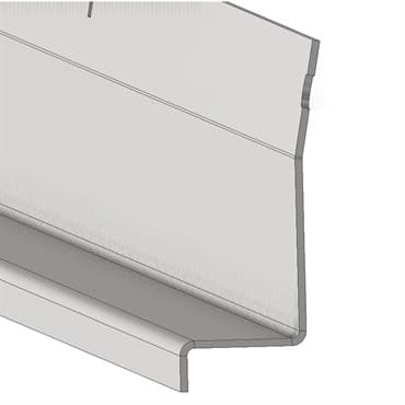 DECL GUTTER ADAPTER PLATE 12FT GUF7862