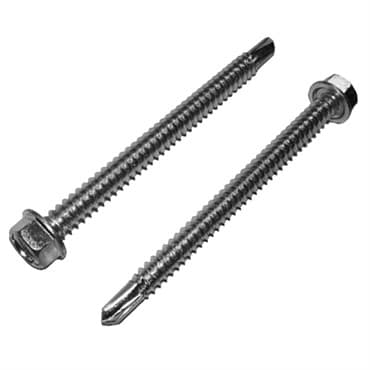 GS TEK SCREWS #12 X3/4IN ZINC PLATED