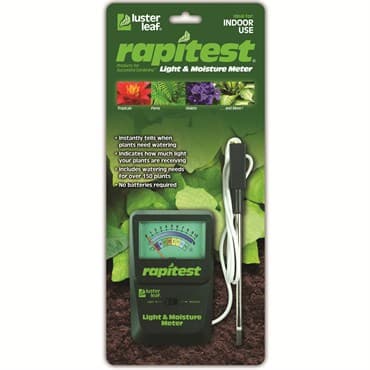Luster Leaf Rapitest Moisture Light Combo Meter