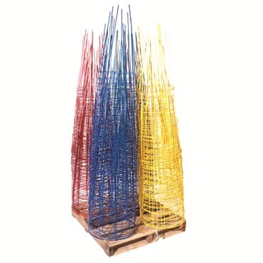 Panacea 200PC 42" Multi Colored Tomato Cage Pallet