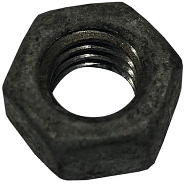 GS 3/8" HEX NUTS ZINC PLATED