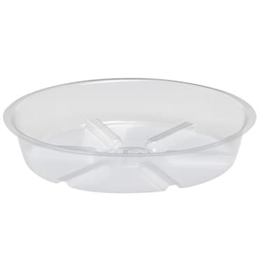 Bond 7" Clear Vinyl Saucer