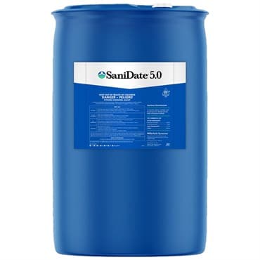 BioSafe SaniDate 5.0  55GL OMRI HAZ ( Hydrogen Peroxide+Peroxyacetic acid )