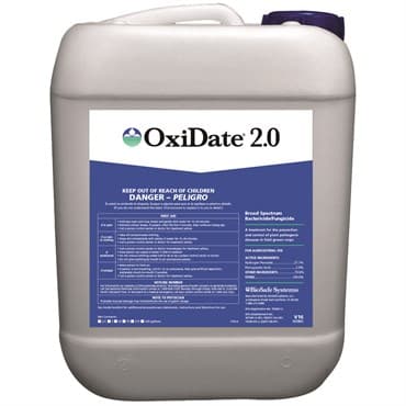 Biosafe OxiDate 2.0 2.5 Gl OMRI HAZ ( Hydrogen Dioxide+Peroxyacetic acid )