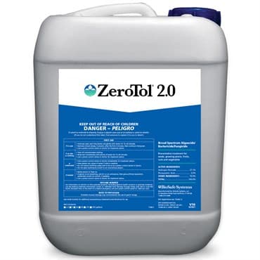 BioSafe ZeroTol 2.5Gl (75/Pl) HAZ OMRI ( Hydrogen Dioxide+Peroxyacetic acid )