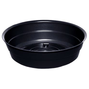 CWP 4" Black Heavy Gauge Vinyl Plant Saucer