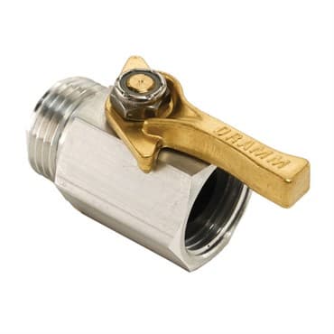 Dramm 300AL Aluminum Shut Off Valve 3/4IN M-F 50/CS