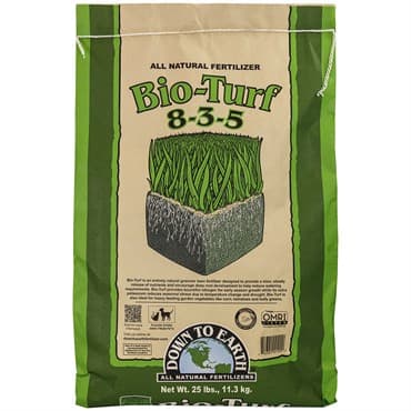 Down to Earth 25# Bio Turf 8-3-5 OMRI (40/PL)