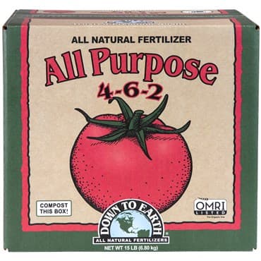 Down to Earth 15# Box All Purpose 4-6-2 (3pk of 5#)
