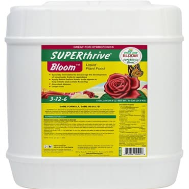 SUPERThrive 5gal Bloom 3-12-6 Plant Food
