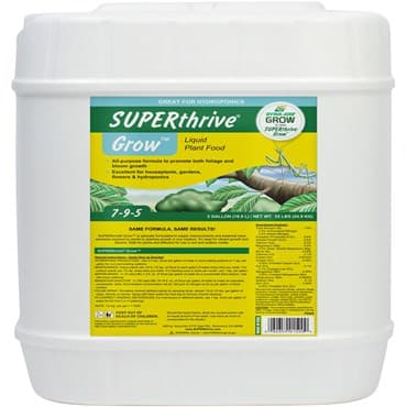 SUPERThrive 5gal GROW 7-9-5 Plant Food