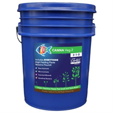 FOOP Nutes 5Gal Veg 2 - Organic Nutrients for Cannabis and Hemp Plants