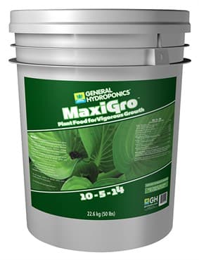 General Hydroponics 50# MaxiGro 10-5-14 (36/PL)