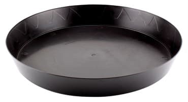 Gro Pro 14in Heavy Duty Saucer Black (35/CS)