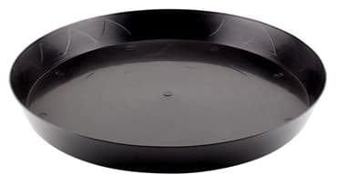Gro Pro 16in Heavy Duty Saucer Black (35/CS)