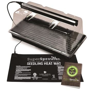 Super Sprouter Premium Heated Propagation Kit w/ T5 Light (48/PL)