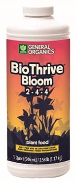 General Organics 32oz BioThrive Bloom 2-4-4 (12/CS)