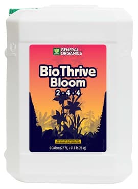 General Organics 6gal BioThrive Bloom 2-4-4 (48/PL)