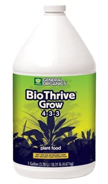 General Organics 1gal BioThrive Grow (4/CS)