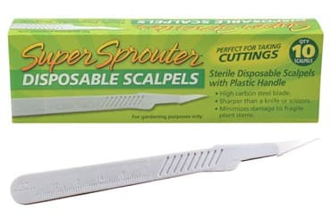 Super Sprouter Sterile Disposable Scalpel (10/BX)
