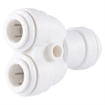 John Guest 3/8in QC 2-Way Splitter (10/PK)