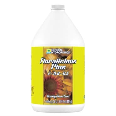 General Hydroponics 1gal Floralicious Plus 2-0.8-0.5 (4/CS)