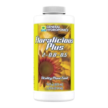 General Hydroponics 16oz Floralicious Plus 2-0.8-0.5 (12/CS)
