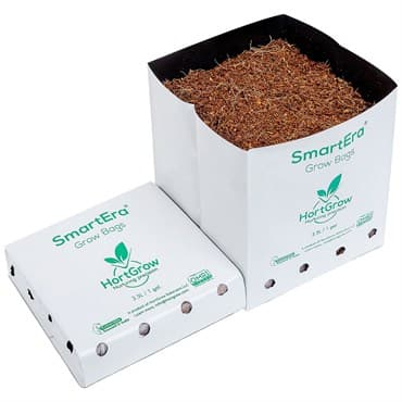 HortGrow SmartEra Grow Bag 3.5L Plastic 6x6x6"