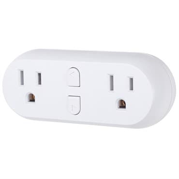 Hort2O Dual Outlets Wi-Fi Smart Plug