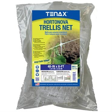 Tenax 48"x8' Plant Trellis Net Hortonova 5.9" Mesh