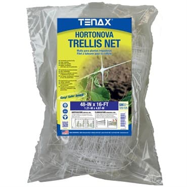 Tenax 48"x16'  Plant Trellis Net Hortonova 5.9" Mesh