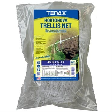 Tenax 48"x50' Plant Trellis Net Hortonova 5.9" Mesh