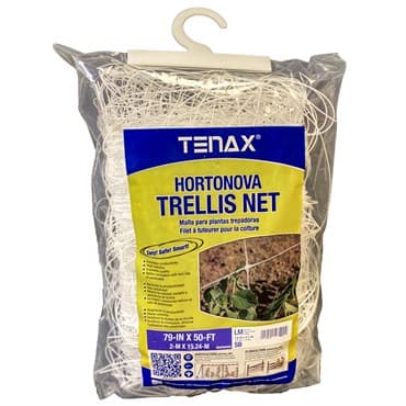 Tenax 79"x50' Plant Trellis Net Hortonova 5.9"x6.7" Mesh