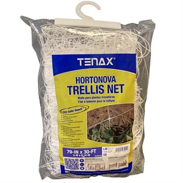 Tenax 79"x30' Plant Trellis Net Hortonova 5.9"x6.7" Mesh