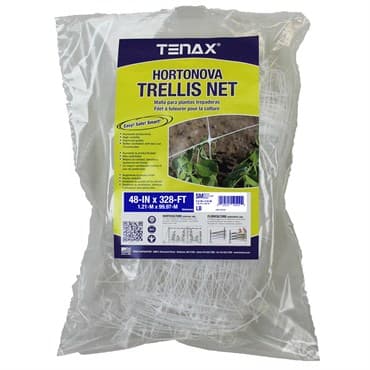 Tenax 48"x328' Plant Trellis Net Hortonova 5.9"x5.9" Mesh