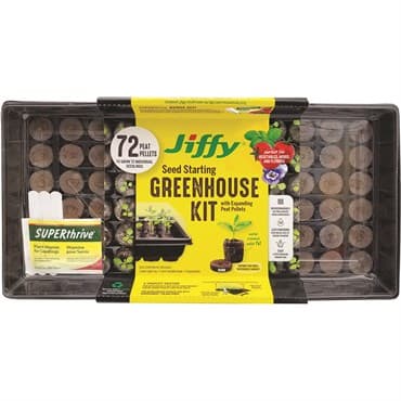 Jiffy 72 Greenhouse w/ Superthrive Labels 36mm