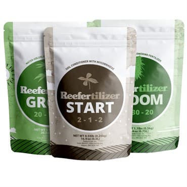 Reefertilizer Boxed Trio Package Start Grow Bloom