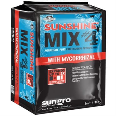 Sunshine #4 Aggregate Plus Mycorrhizae Mix 3cf (35/PL)