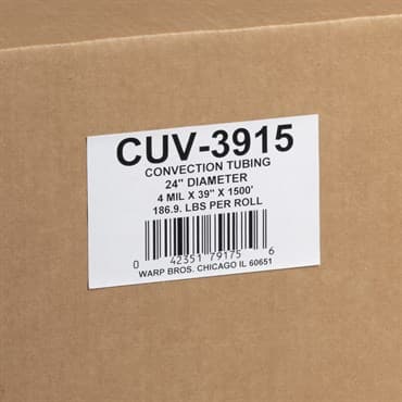 GS 24INX1500FT CONVEX TUBING NO PUNCH